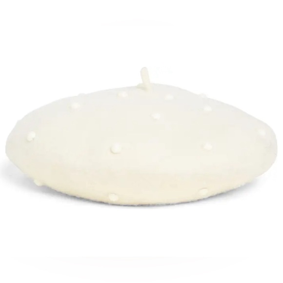 kate spade Accessories - ♠️Kate spade cream colored beret